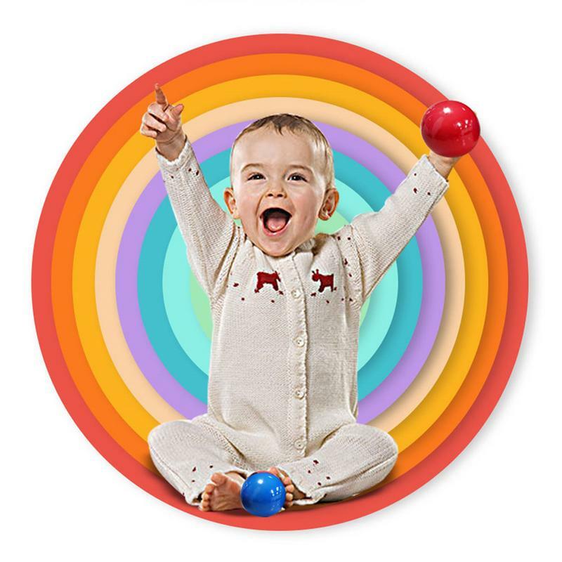 Bolas fluorescentes adhesivas para aliviar el estrés para niños y adultos, juegos divertidos de bolas de techo, ejercicio de agarre para bebés