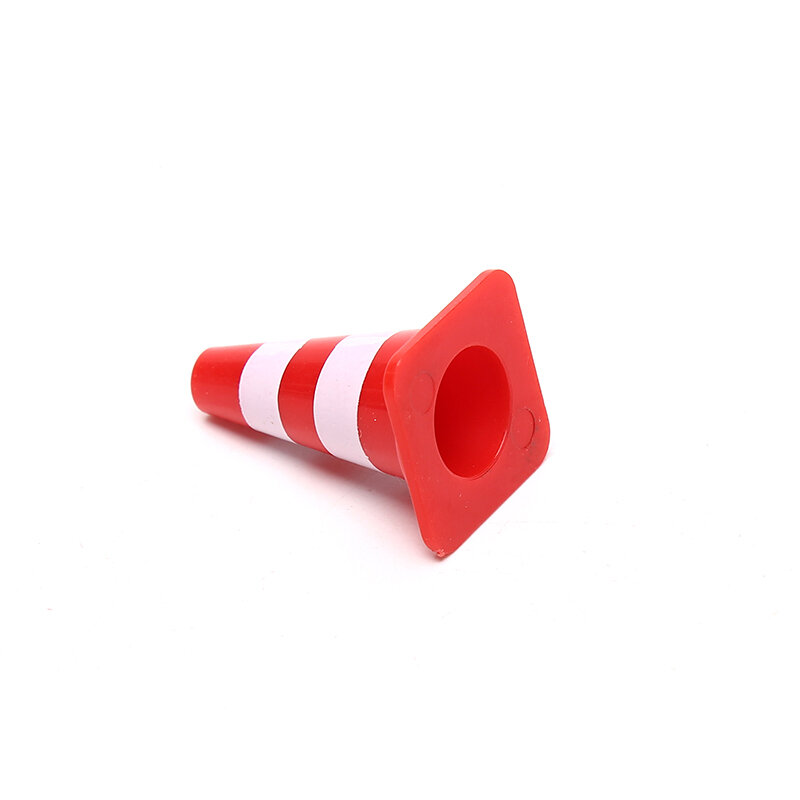 Mini conos de plástico para entrenamiento deportivo, señales de tráfico, 10 unidades