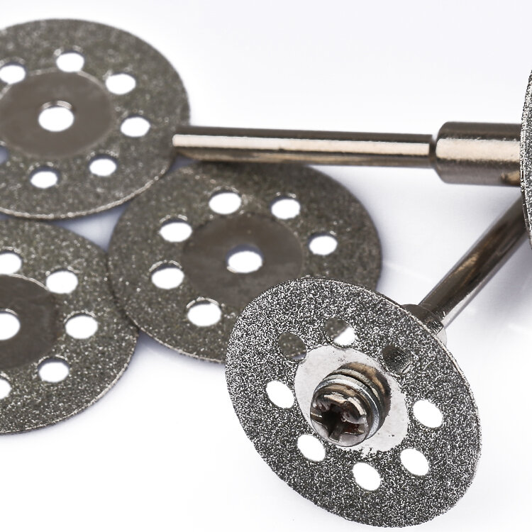 Disco da taglio diamantato Dremel da 22mm 10 pezzi per accessori per utensili rotanti Dremel con mandrino