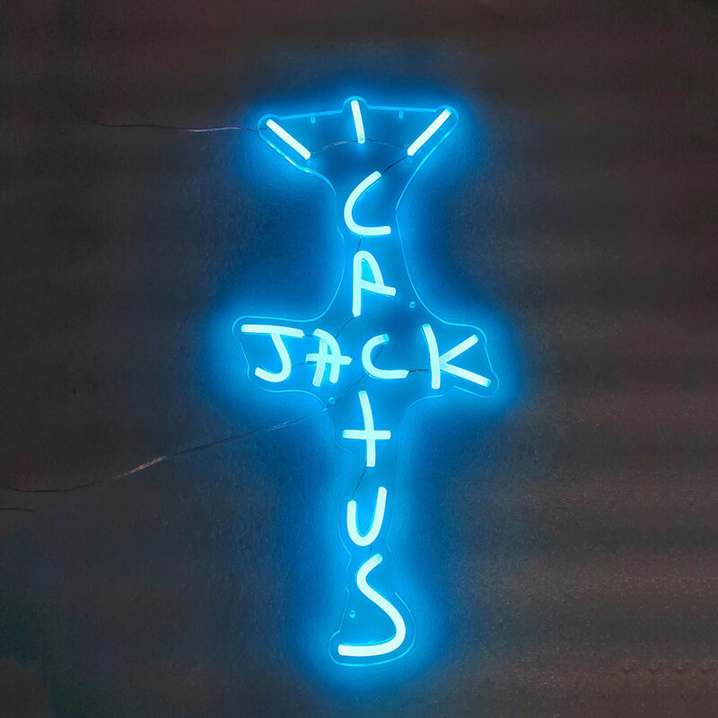 UponRay-señal de neón LED Cactus Jack para decoración de pared de dormitorio, 3 colores, para oficina, hombre, cueva, cerveza, Bar, Pub, Navidad, fiesta de cumpleaños