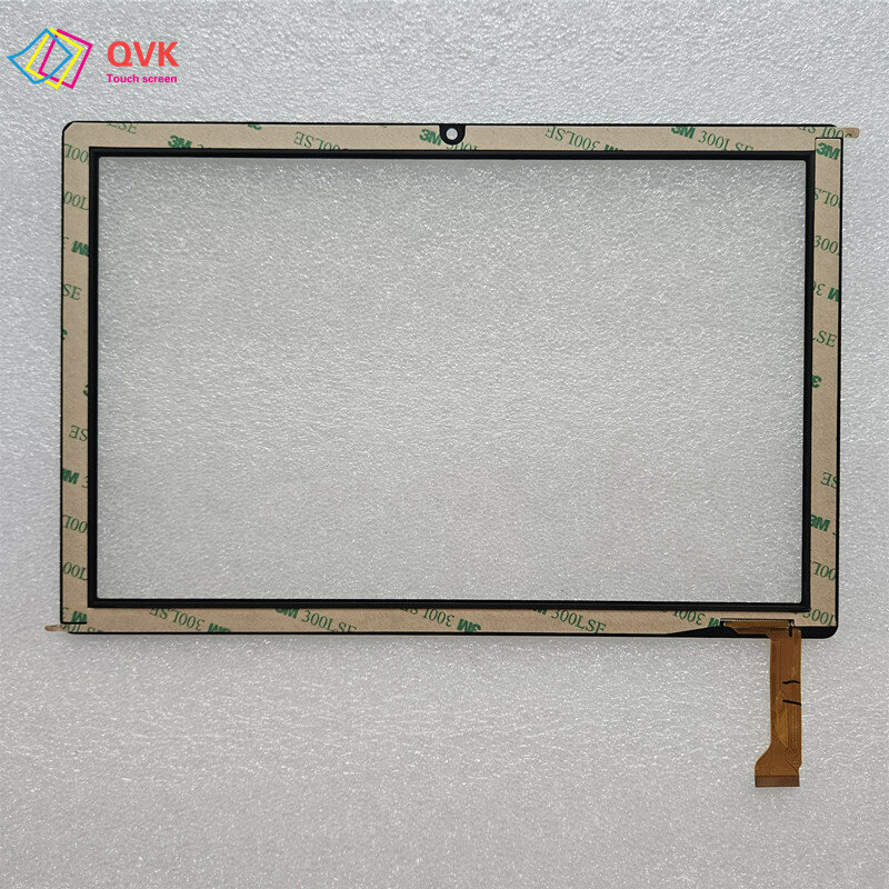 Digitador capacitivo preto da tela táctil, painel de vidro externo, 10.1 ", P, N, XC-PG1010-687FPC-A2, P, preto, XC-PG1010-687