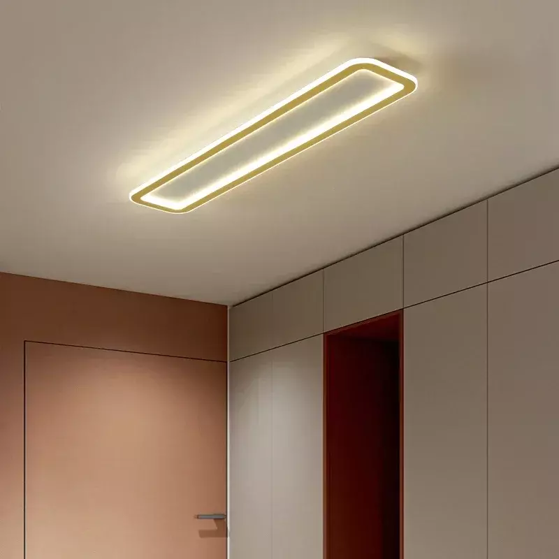 Moderne LED-Decken leuchten für Wohnzimmer Schlafzimmer Garderobe Balkon Gang Flur Lampen Streifen Kronleuchter Innen leuchte