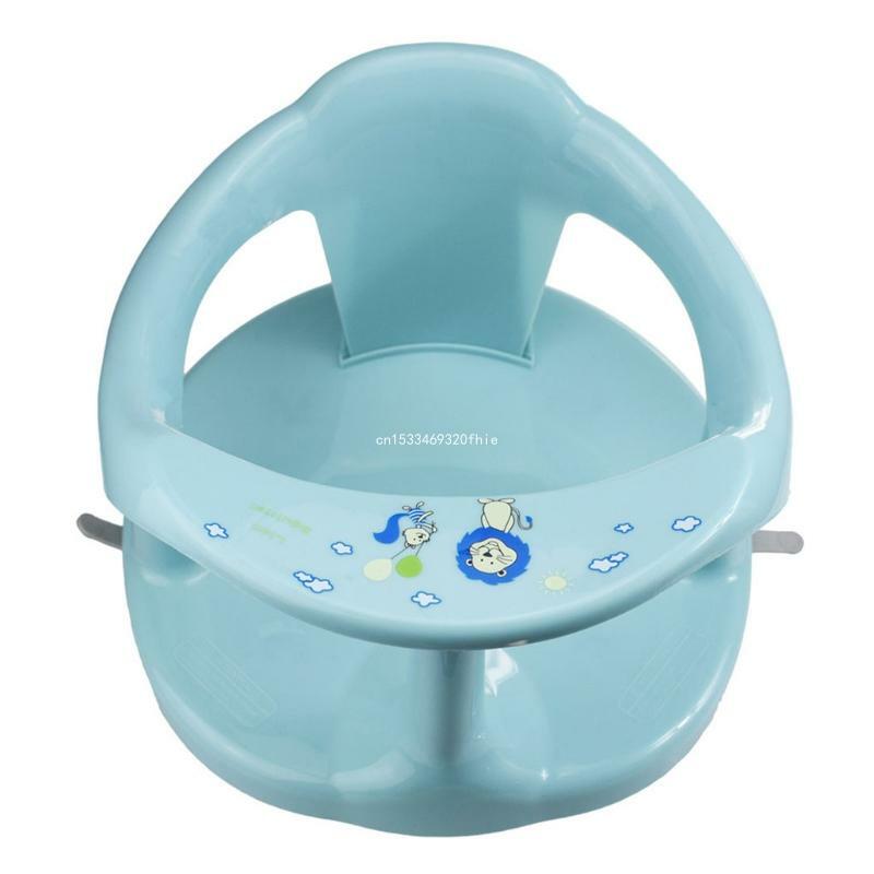 Baby Tub for Seat Bathtub Pad Mat Chair Safety Anti Slip Newborn Bathing for Sea