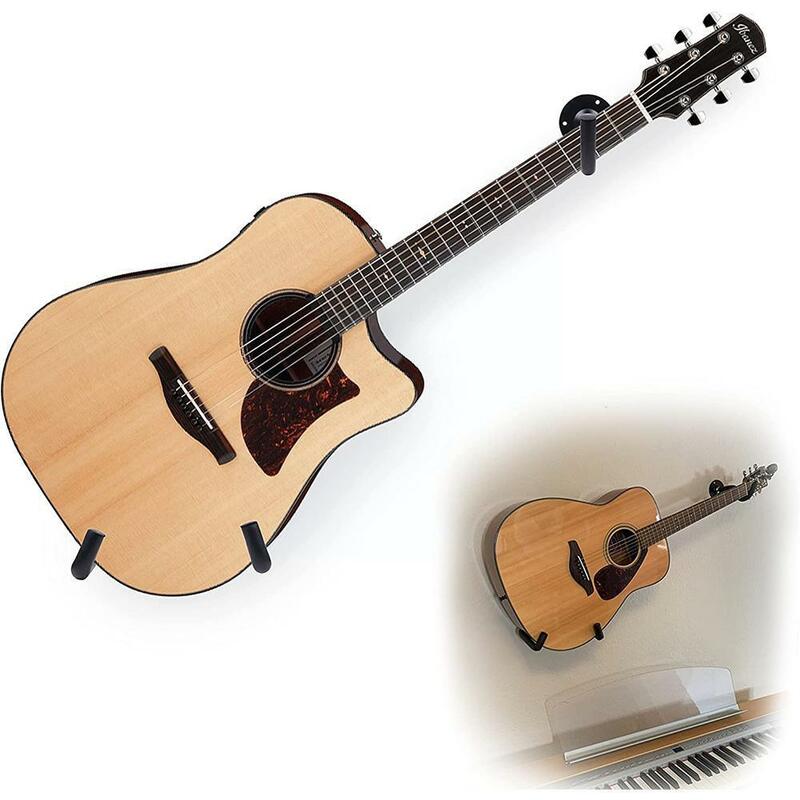 Supporto per supporto a parete per chitarra in metallo orizzontale per chitarra acustica violini per basso mandolini supporto per Display a doghe T9s9