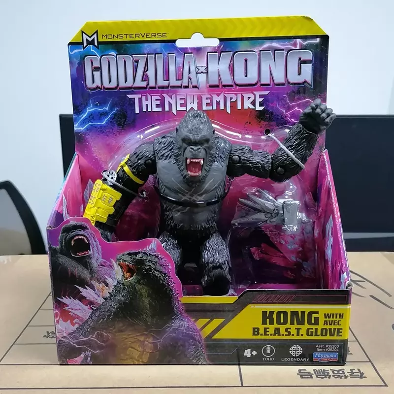 Godzilla Modelo VS Kong, Novo Império, Skar King, Shimo Titanus, Articulações duplas, Action Figures móveis, presente de aniversário infantil colecionável, 2024