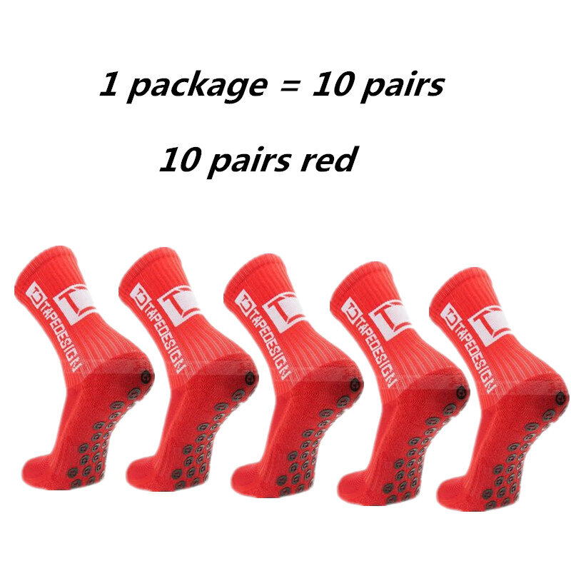 Football Men New Anti-Slip 10 pairs Socks High Quality Soft Breathable Thickened Sports Running Cycling socks
