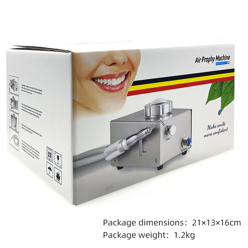 Dental Air Flow Air Prophy Machine Dental Lab Reiniging Lucht Water Prophy Polijsten Desktop Zandstralen Machine Tandarts Gereedschap