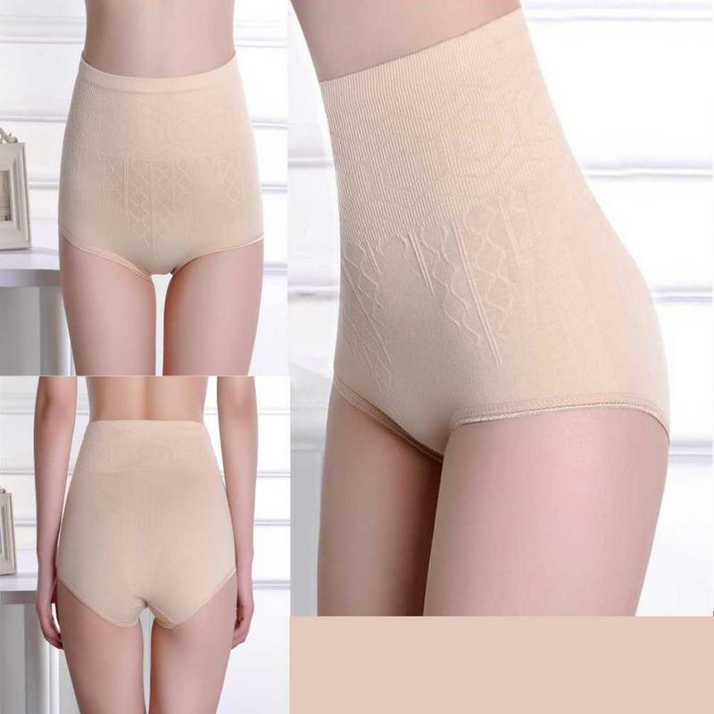 Pantalones cortos de cintura alta para recuperación del Abdomen, ropa interior posparto, bragas moldeadoras