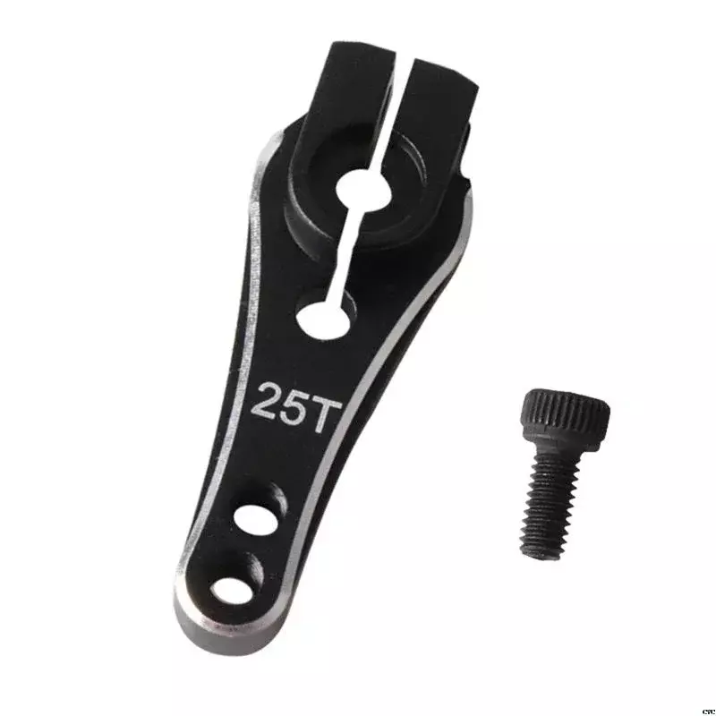 1Pcs 33MM Metal RC 25T Tooth Steering Servo Arm for 1/10 RC Crawler TRXS TRX4 RC Car Parts