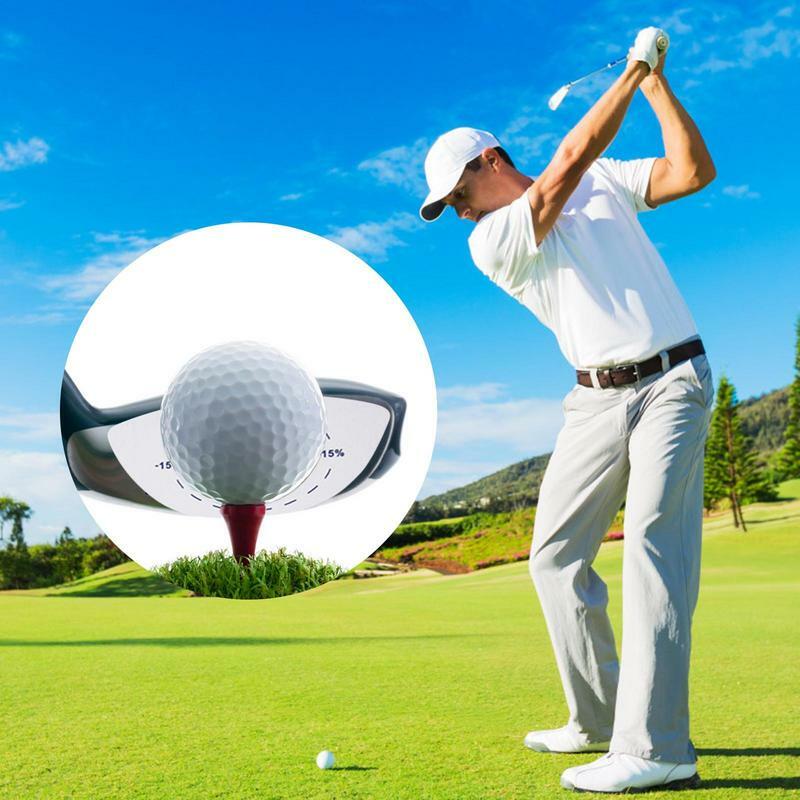 Этикетки для гольф-клуба, точные ударные учебные пособия для гольфа, полезное обучающее оборудование для гольфа, для деревянных чугунов, для улучшения гольф-качели