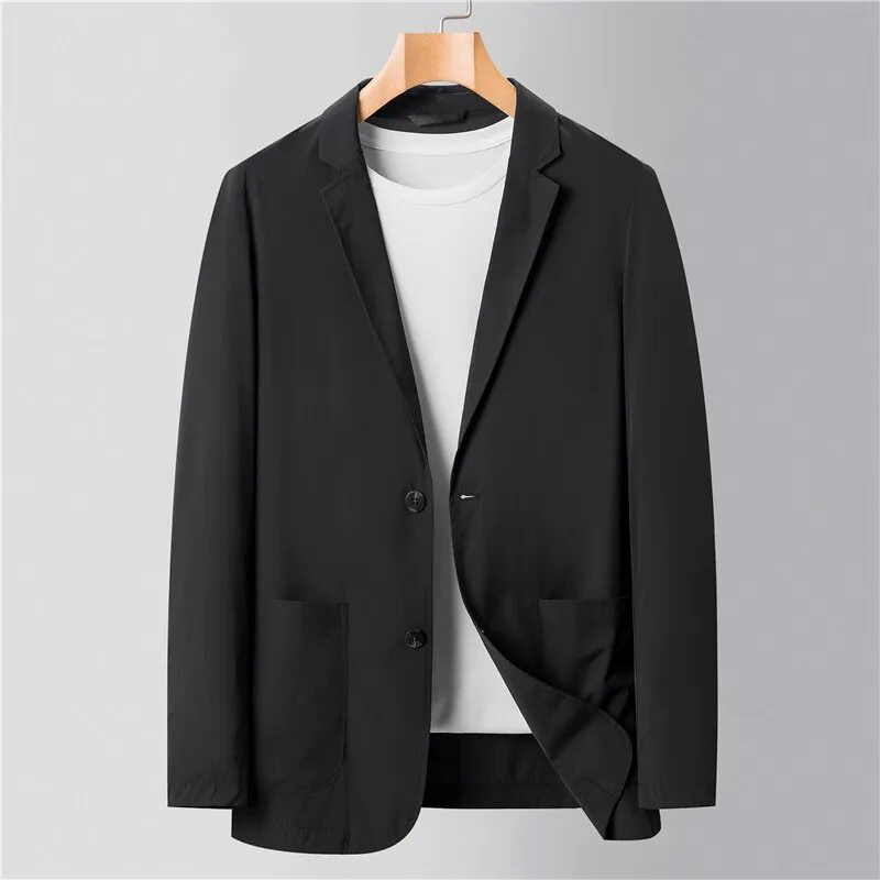 Setelan jaket SS6120-2023 versi Korea pria, jas bisnis Barat tunggal ramping kasual pria