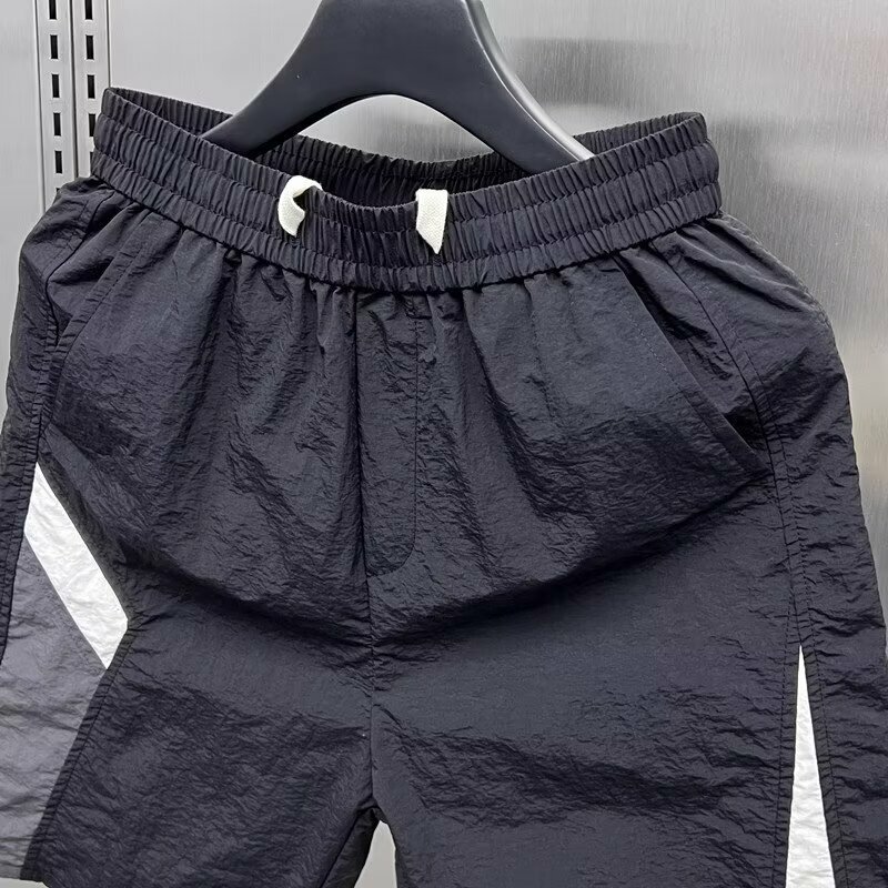 Pantaloncini Cargo Quick Dry Fashion Brand Loose Japan fashion 2024 pantaloncini sportivi americani a gamba larga dritti Casual da uomo estivi