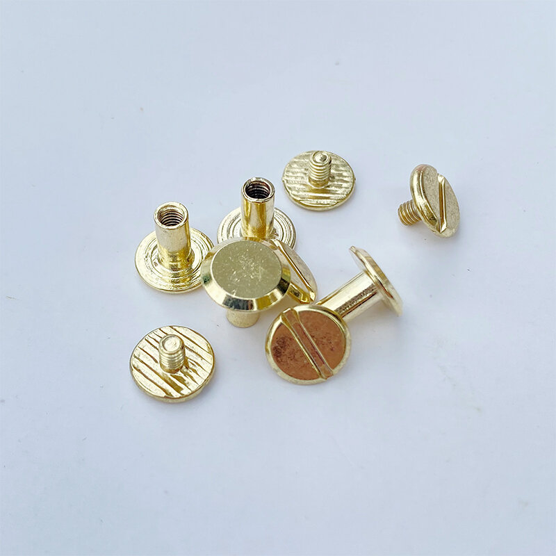 Mini pince de classeur avec vis, 5 anneaux, 120mm de long, 15mm, 20mm, A8, M5