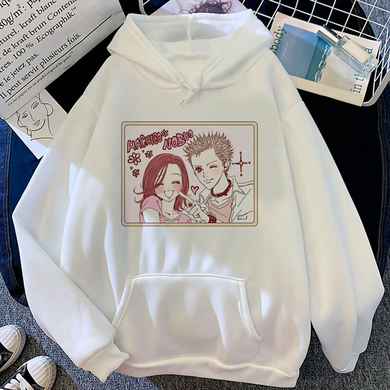 Nana hoodie wanita 2023 estetika y2k sweater estetika kaus bulu domba wanita tracksuit