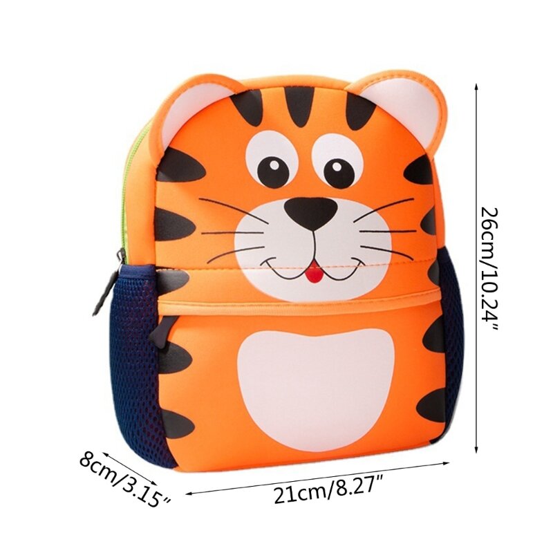 Cartoon School Bag Bookbag Daypack 3D Animal Shoulder Bag Kindergarten Backpack