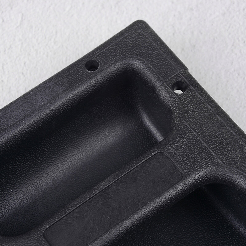 Maniglia da incasso in plastica nera PP da 2 pezzi per altoparlante per armadietto per amplificatore per chitarra 146*139mm