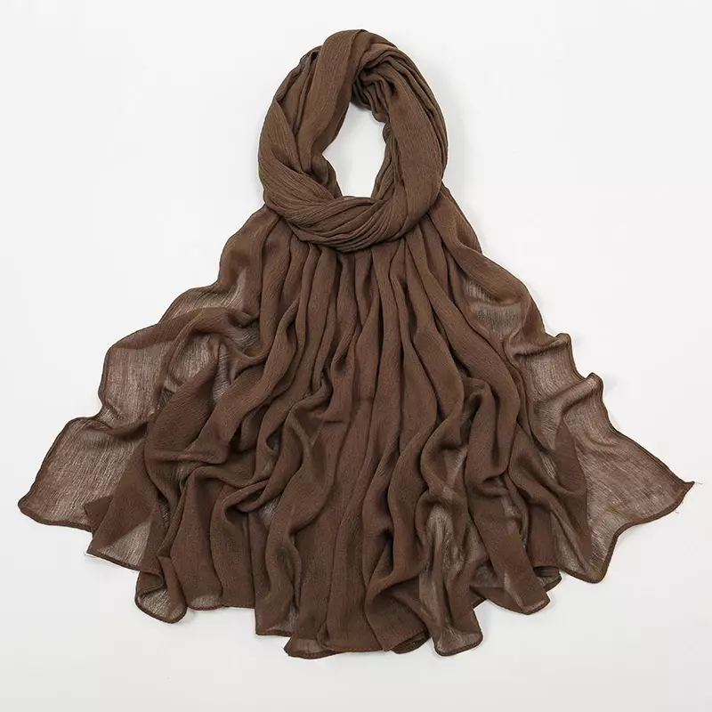 Вискозные мерцающие тюрбаны из вискозы и хлопка для женщин, мерцающие Исламские шали и палантины Рамадан, хиджабы, шарф 180*70 см