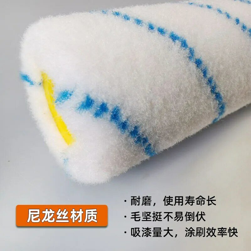 Apoio fixo 20 polegadas rolo de pintura escova nylon lã rolo escova 50 cm médio lã suporte móvel ajustável