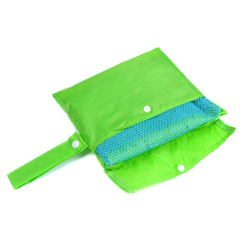 Large Beach Toy Mesh Bag Children Sand Away Swimming Pool Mesh Bag Kids Toys Storage Bag for Clothes Towels Sundries Storage Bag