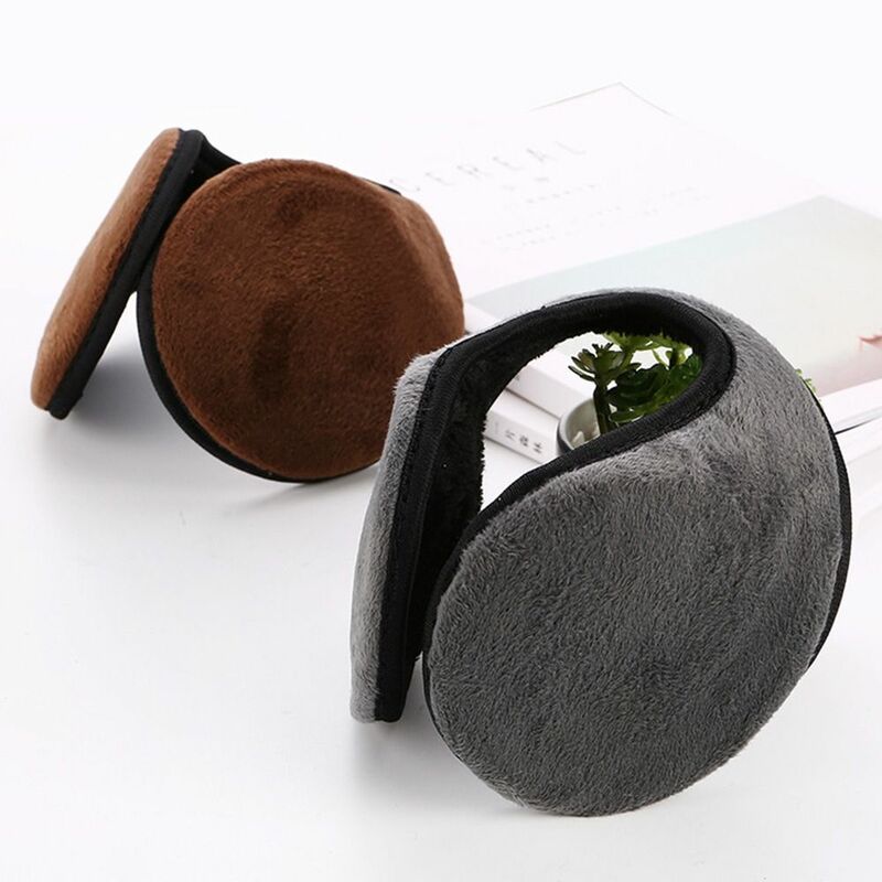 Fashion Soft Outdoor For Adult Earflap For Female For Male Windproof Keep Warmer Plush Earmuffs Ear Cover Earcap Ear Warmers