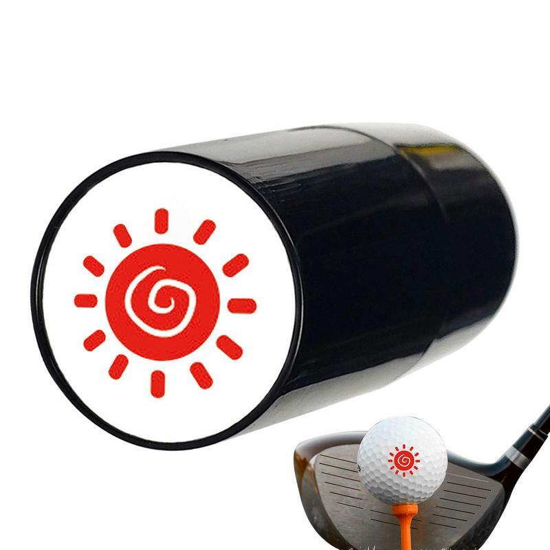 Golf Ball Identity Marker Stamper, Portátil e Reutilizável, Golf Shamrock, Paw Ball Stamper, Golf Acessórios para Iniciantes