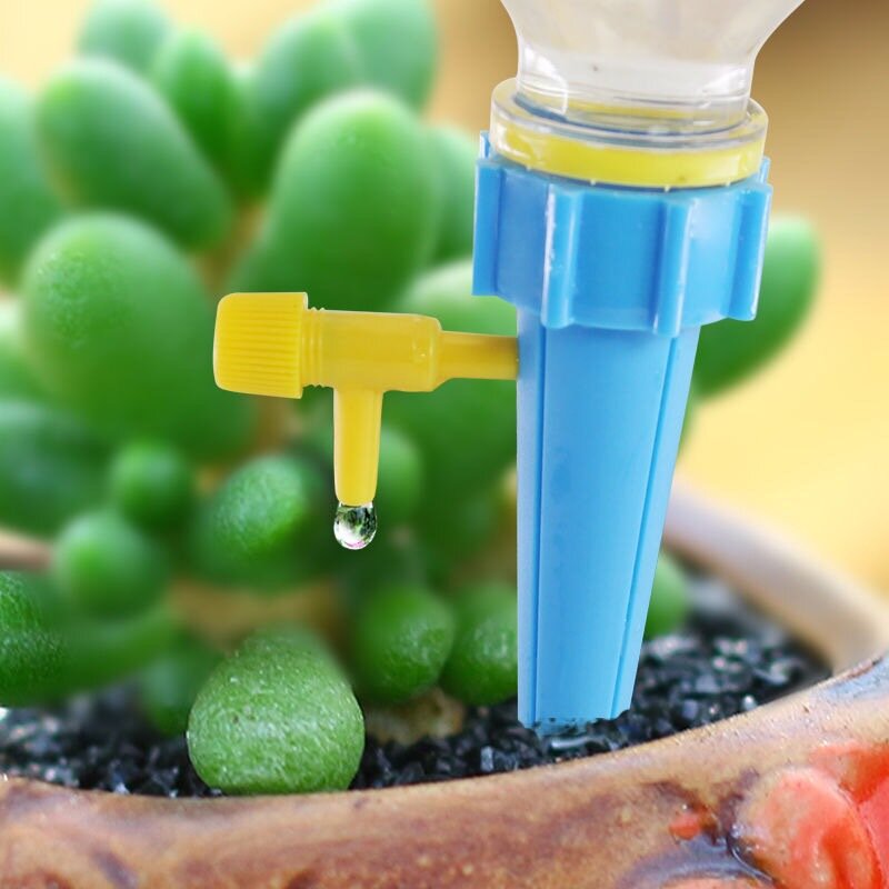 อัตโนมัติหยดระบบชลประทาน Self Watering Spike สำหรับดอกไม้พืชเรือนกระจกสวนปรับอัตโนมัติ Water Dripper อุปกรณ์