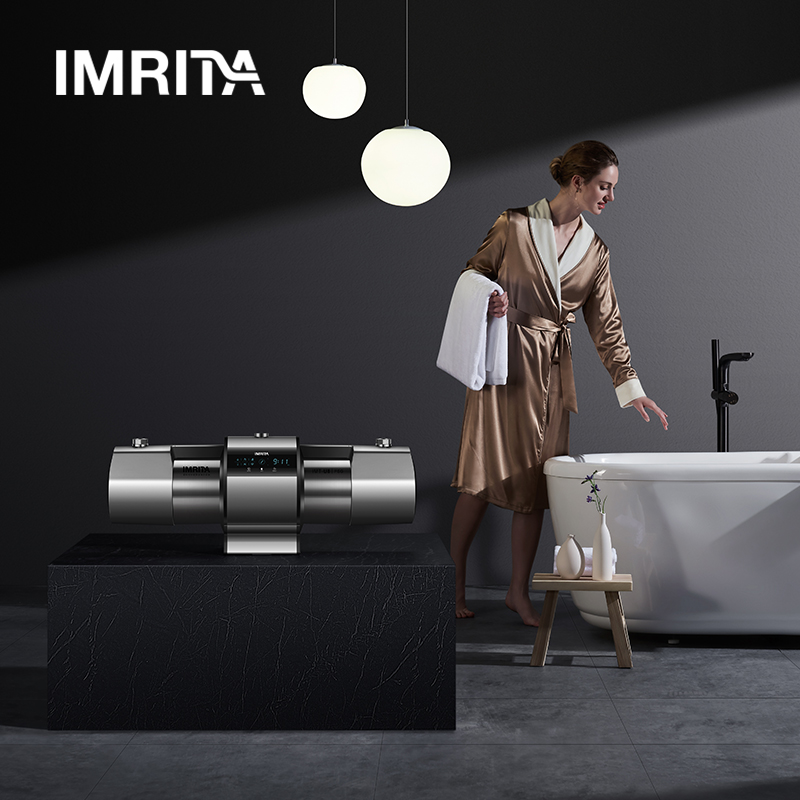 IMRITA  Large Flow 4T/H Under Sink Ultrafiltration Water Central Filter System Stainless Steel UF Water Purifier