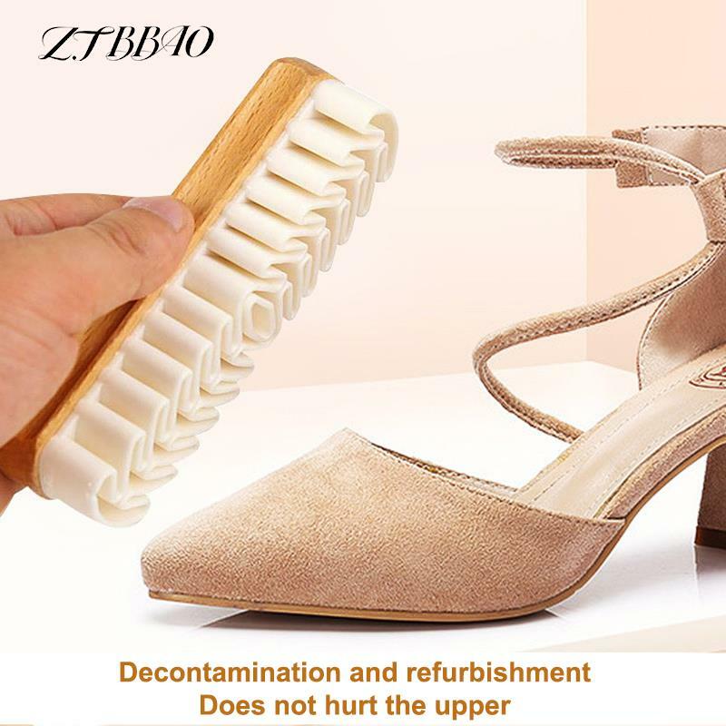 Shoes Cleaner Suede Cleaning Brush Shoe Brush For Suede Nubuck Material Shoes/Boots/Bags Scrubber Cleaner Eraser And Refresher