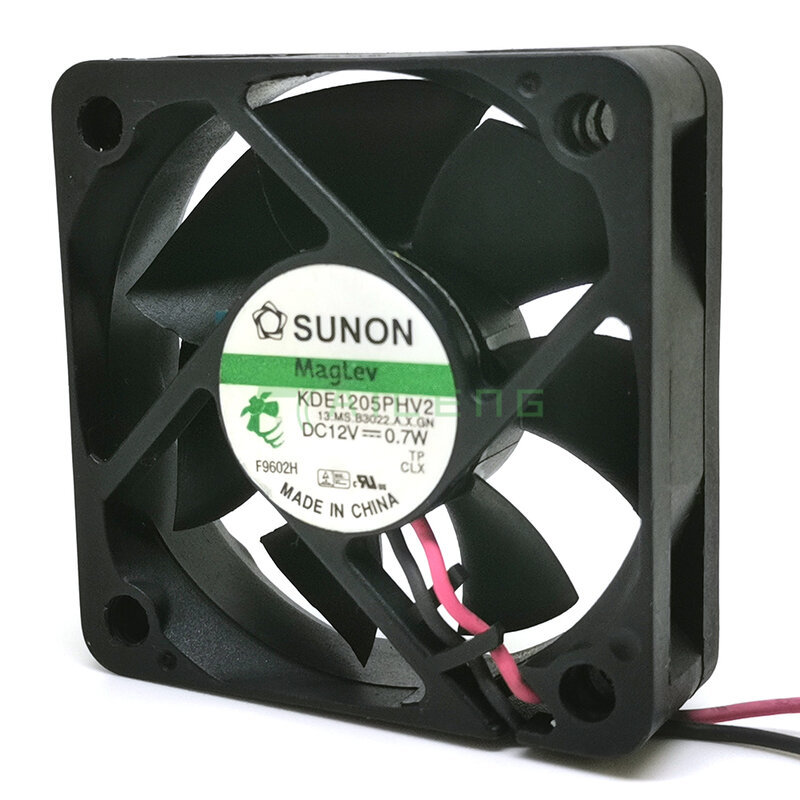 Ventilador de refrigeração da placa gráfica para SUNON, KDE1205PHV2, DC 12V, 0.7W, 5015, 50x50x15mm