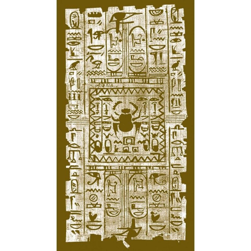 78 Pcs Egyptian Tarot Cards 10.3*6cm