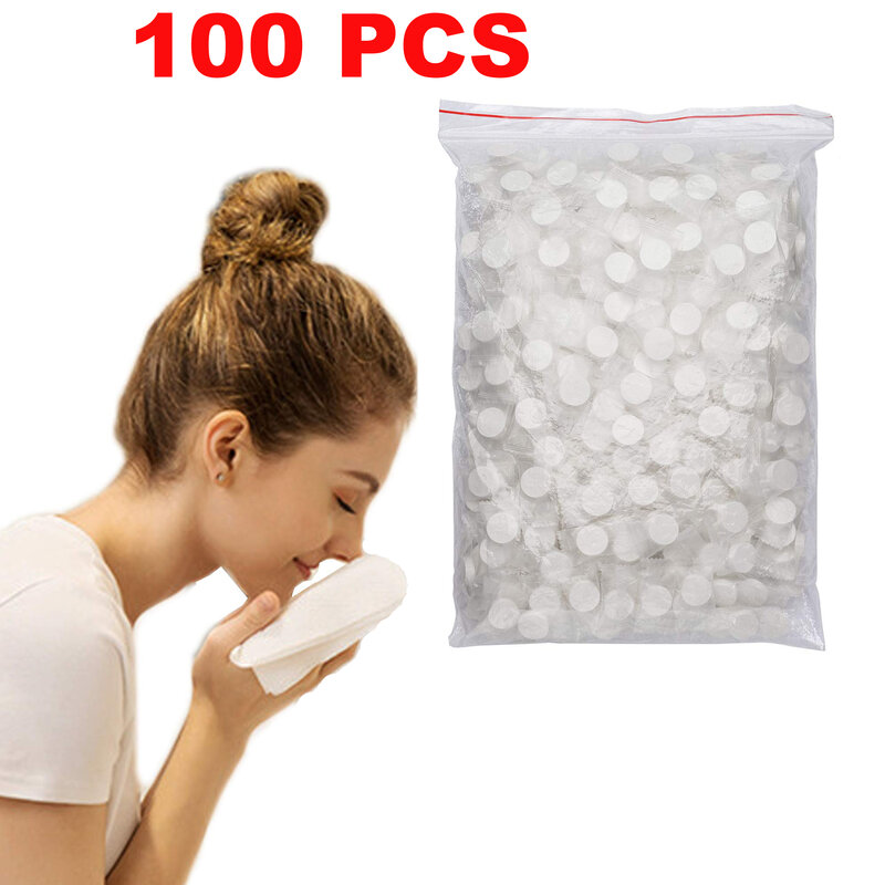 50PCS Einweg Komprimiert Tücher Weiche Mini Handtuch Tabletten Tissue Tücher Serviette, Organische Biologisch Abbaubar Tragbare Magie Handtuch