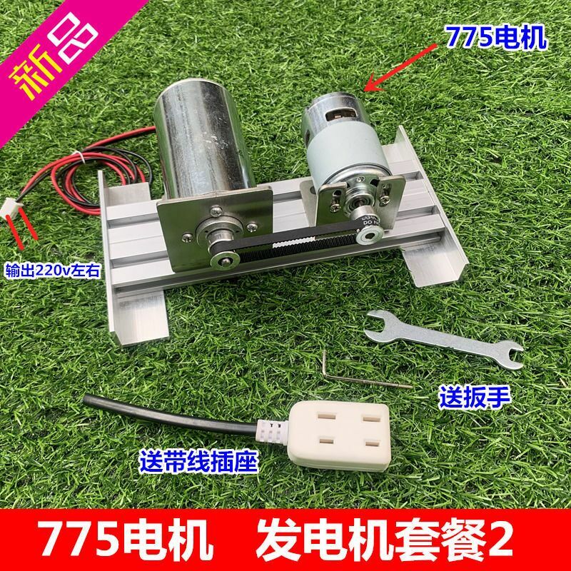 220 V Dc High Voltage Dc Motor Double Bearing Mute Motor Miniature DIY Rechargeable High Voltage Generator