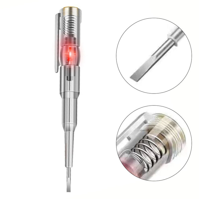 Bolígrafo de prueba B09, herramienta multifuncional de inducción, probador de lámpara única, piezas de destornillador, alta calidad