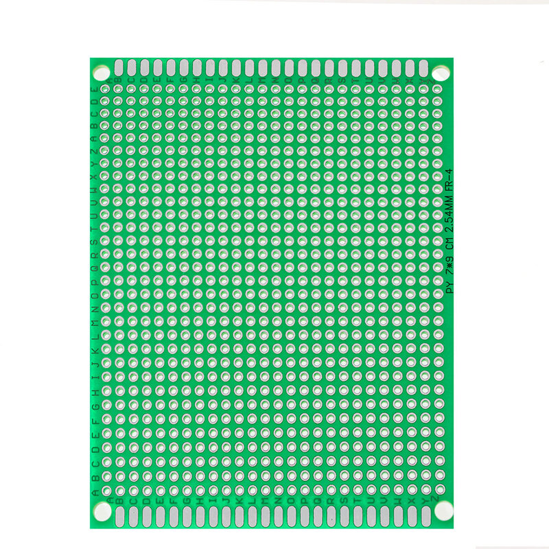 単一側PCBボード,7*9cm,7x9cm,緑色,ユニバーサル回路,DIYキット,10個