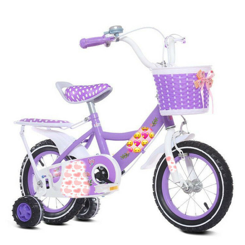 Nova moda crianças bicicleta de armazenamento scooter lidar com barra transportadora cesta frente saco traseiro ciclismo pendurado panniers bicicleta