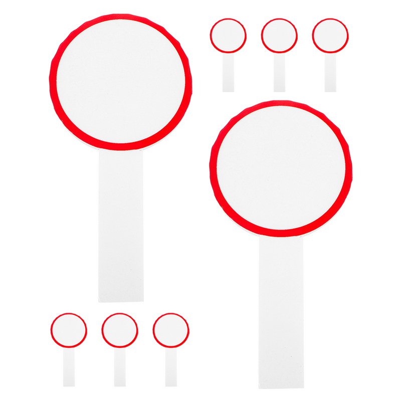 مجذاف أبيض محمول باليد ، لوح أبيض ، مجذاف يدوي قابل للمسح ، 8 أو مسح