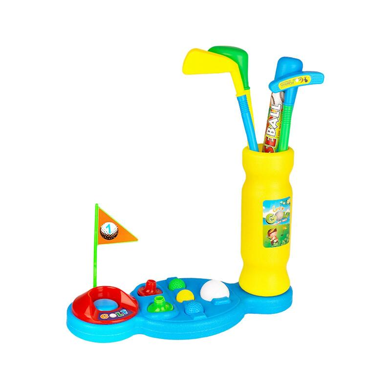 Set di mazze da Golf per bambini giocattolo per l'apprendimento prescolare giocattolo per esercizi giocattolo sportivo per bambini