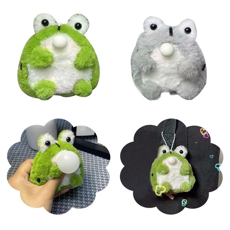 Squeezing Squeak Blowing Bubbles Frog Dinosaur Toys Decompression Fidget Antistress Sensory Stress Reliefing Lovely Gift Fo M3S9