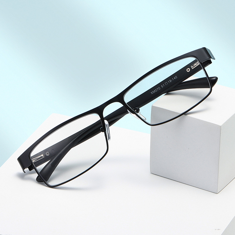 2023 Men's Reading Glasses  Metal Frame HD Anti Blue Sunglasses  Women's Photochromic Presbyopic Glasses