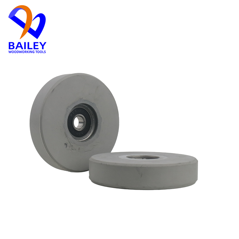 BAILEY-Rolo de borracha para borda SCM, acessórios para ferramentas de madeira, roda de alta qualidade, 65x8x14mm, 10pcs