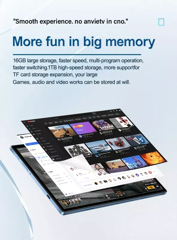 Tableta PC con Android 13, 2024 Original, versión Global, Snapdragon 888, 10000mAh, 16GB + 1TB, Pad 6 Pro Max, 5G, WiFi, Tarjeta SIM Dual, HD, 4K