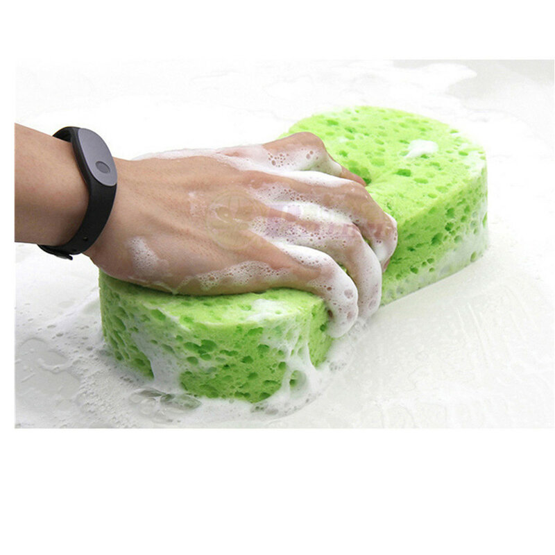 Car Wash Sponge Block, Suprimentos de limpeza da motocicleta, escova grande tamanho esponja, espanando, cor aleatória, ferramentas de limpeza do carro, 1 pc, 2pcs