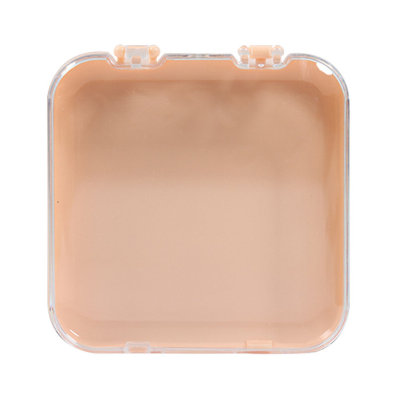 Caja organizadora con tapa transparente para uñas postizas, estuche de exhibición exquisito a prueba de polvo, embalaje antioxidante