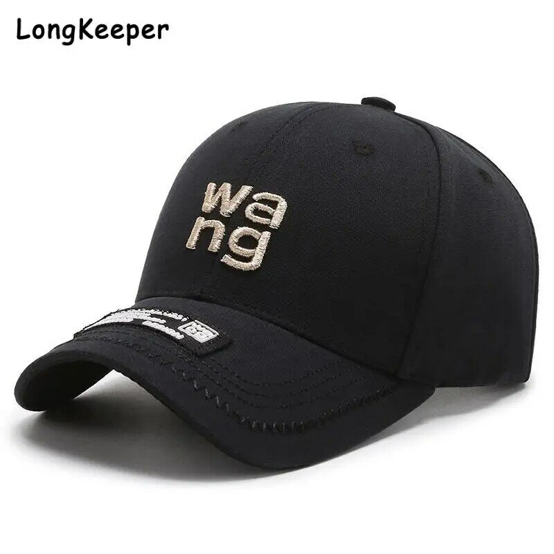 2022 Trendy Brand Brown Black Baseball Hats Men Women 3D Letter Embroidery Hat Hip Hop Cap Outdoor Sports Golf Hats Trucker Hat