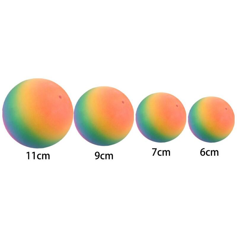 Funny Toys Eco-friendly Stress Relief Change Colour TPR Kids Toys Anti Stress Balls Vent Ball Squeeze Fidget Toys Squeeze Balls