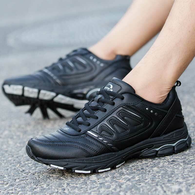 BONA New Style Men Running Shoes Ourdoor Jogging Trekking Sneakers Lace Up Athletic Shoes Comfortable Light Soft 34262