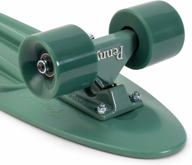 22 Zoll grünes Penny Board, das originale Kunststoff-Skateboard