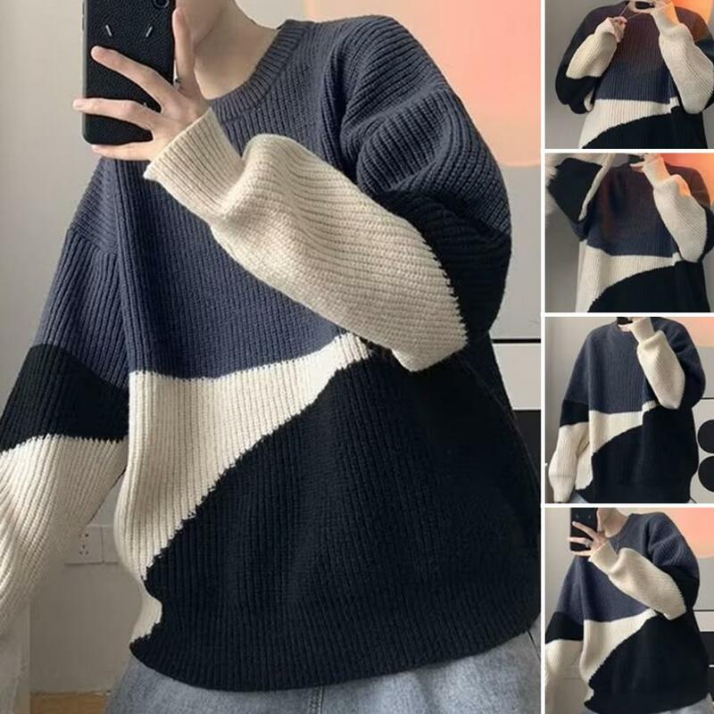 Водонепроницаемый моющийся зимний теплый Повседневный пуловер, свитер для покупок