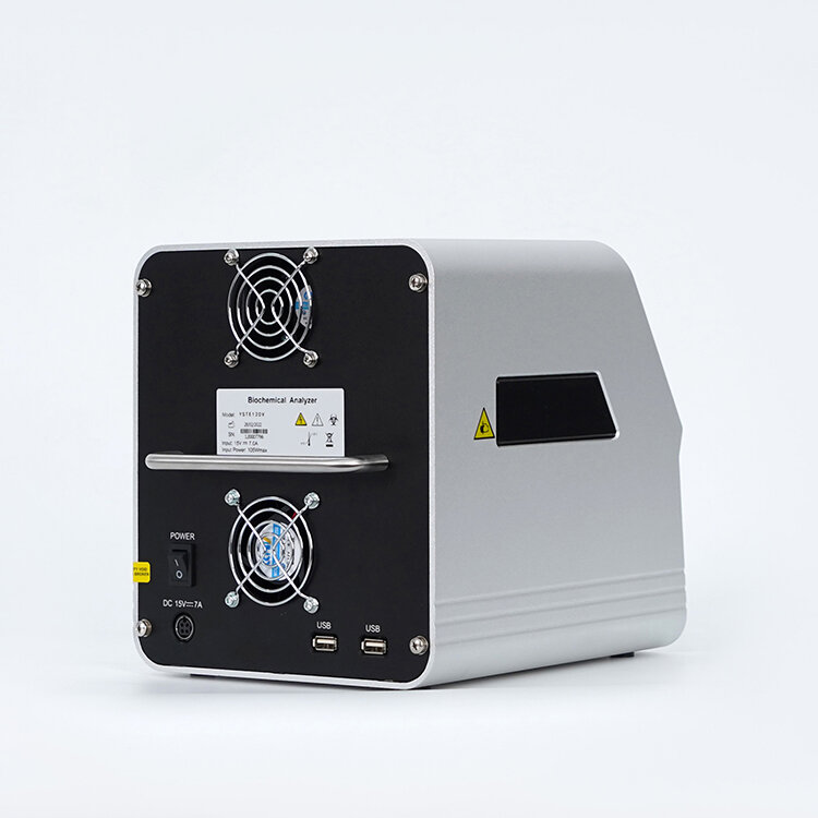 YSTE-120V w pełni zautomatyzowana weterynaryjna przenośna biochemia weterynarza suchego analizator składu chemicznego krwi