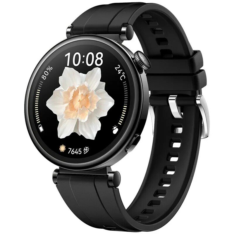 Ремешок силиконовый для Huawei Watch GT4 41 мм, мягкий спортивный Воздухопроницаемый браслет для huawei watch gt 4 46 мм для мужчин и женщин 18 мм 22 мм